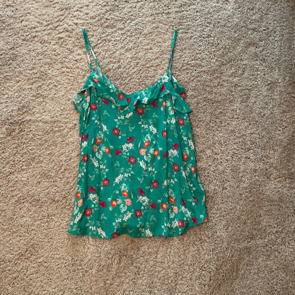 Floral tank top